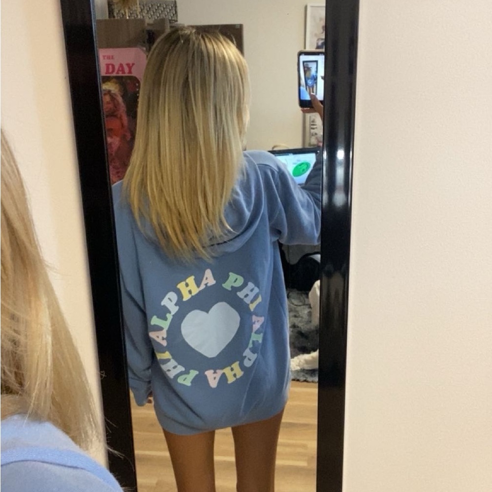 Alpha Phi Hang Loose Hut Sweatshirt